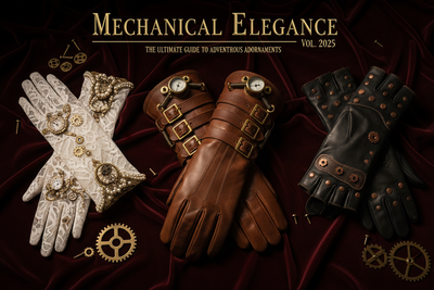 Gants Steampunk : Dentelle, Cuir ou Sans Doigts ? Le Guide Complet 2025