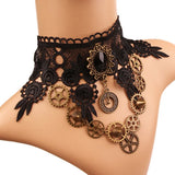 Collier Ras-de-Cou Steampunk