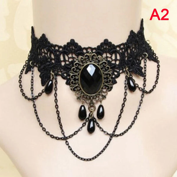 Collier Ras-de-Cou Steampunk