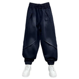 Pantalon Cargo Parachute Noir Ultra Large