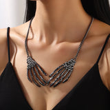 Ensemble Bijoux Squelette Gothique