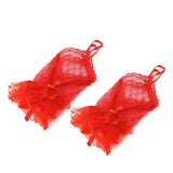 Gants Mitaines Dentelle Noire Romantique