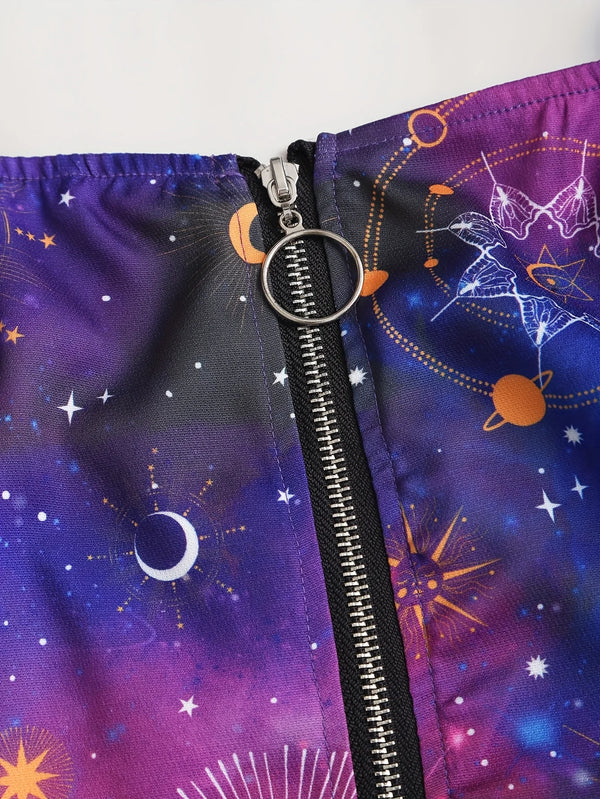 Robe Gothique Rouge Roses Noires Laçage - Robe Pin-Up Gothic Évasée