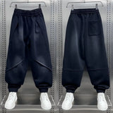 Pantalon Cargo Parachute Noir Ultra Large