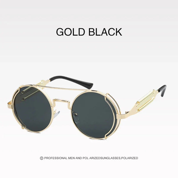 Lunettes Rétro-Futuristes de Soudeur/Aviateur Unisexe