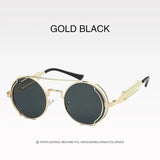 Lunettes Rétro-Futuristes de Soudeur/Aviateur Unisexe