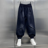 Pantalon Cargo Parachute Noir Ultra Large