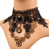 Collier Ras-de-Cou Steampunk