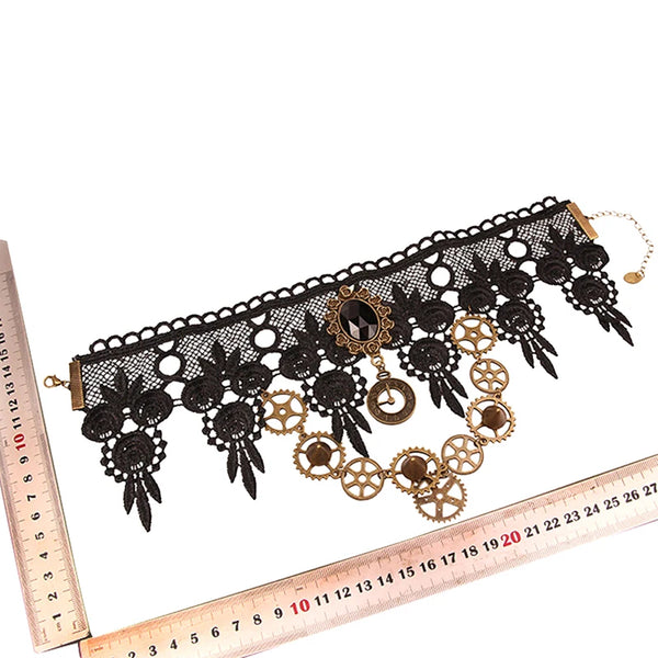 Collier Ras-de-Cou Steampunk