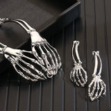 Ensemble Bijoux Squelette Gothique
