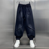 Pantalon Cargo Parachute Noir Ultra Large