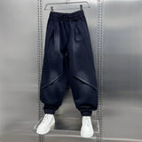 Pantalon Cargo Parachute Noir Ultra Large