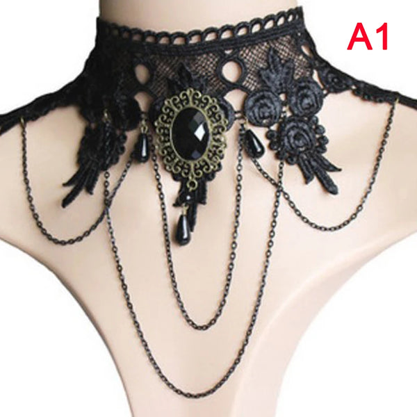 Collier Ras-de-Cou Steampunk