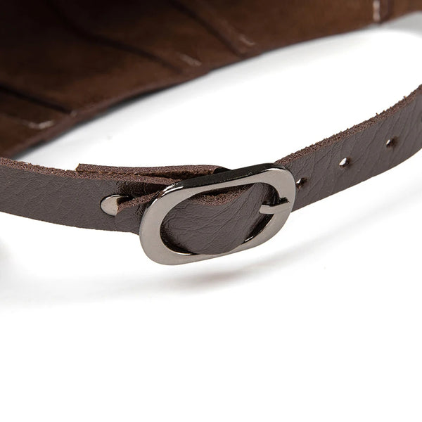 Casque Aviateur Steampunk Cuir avec Lunettes Vertes - Pilot Helmet Vintage