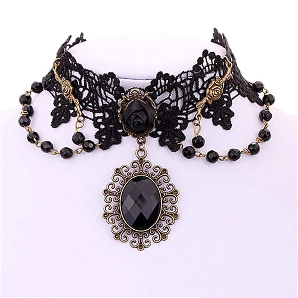 Collier Ras-de-Cou Steampunk