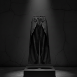 Pantalon Baggy Déstructuré - Black Grunge