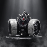 Masque à Gaz Steampunk Luxe "Comtesse Vampiresque