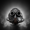 Masque Intégral Steampunk  Ingénieur de Guerre